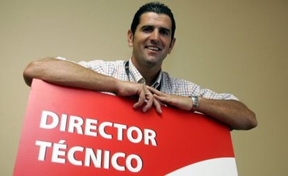 Abraham Olano, como director t&eacute;cnico de la Vuelta