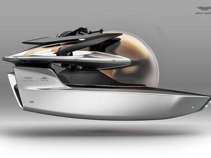 Aston Martin fabricará y venderá pequeños submarinos de recreo