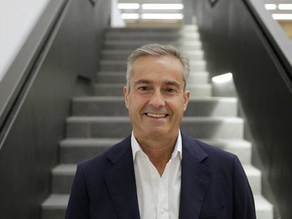 Ángel Cano, en la sede de la escuela de negocios de la Universidad de Navarra en Madrid. 