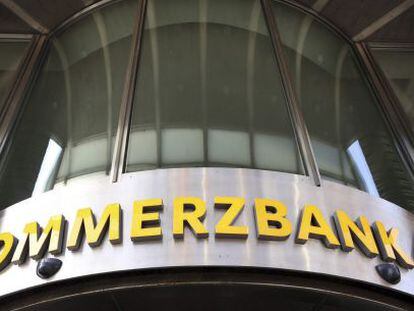 Vista de las oficinas del Commerzbank en D&uuml;sseldorf, Alemania. 