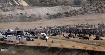 Rodaje de 'Exodus', de Ridley Scott, en Almería.