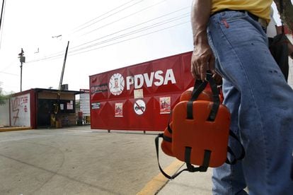 Instalaciones de la industria petrolera PDVSA en la ciudad de Maracaibo, Venezuela el 27 de diciembre de 2019.