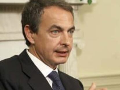 José Luis Rodríguez Zapatero junto con Barack Obama