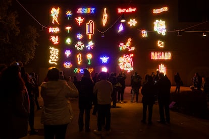 La instalación de Chila Kumari, Shing Burman. Liberty and Light, en el museo Can Framis.
