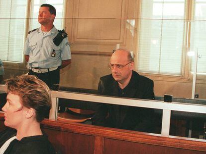 Jean-Claude Romand, en junio de 1996, durante el juicio que le condenó a cadena perpetua.