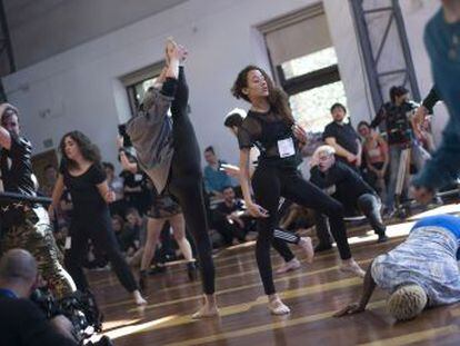 El talent show de danza  Fama a bailar , que vuelve en Movistar + siete años después de su cancelación en Cuatro, comienza sus pruebas de casting