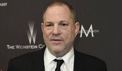 Harvey Weinstein en una fiesta en Beverly Hills, California, en enero de 2017.