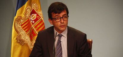 El ministro de Finances de Andorra, Jordi Cinca.