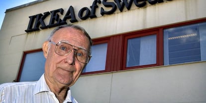 El fundador de Ikea, Ingvar Kamprad. 