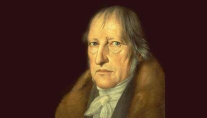 Hegel, como lo pintó Jakob Schlesinger en 1831.