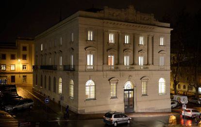 Edificio que albergará el Memorial de las Víctimas del Terrorismo en Vitoria.