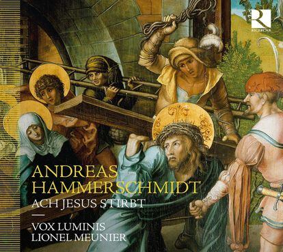 Portada de 'Ach Jesus stirbt. Vox Luminis', de Andreas Hammerschmidt.