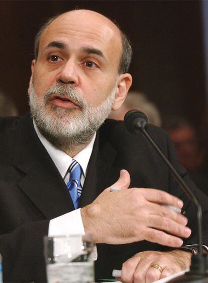 Ben Bernanke, en el Senado de EE UU.