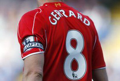 La camiseta de Gerrard