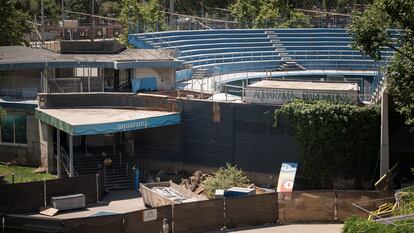 El Aquarama del Zoo de Barcelona a solo unos días de su derribo
Foto: Gianluca Battista