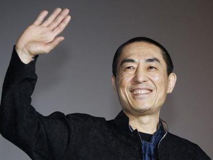 El director de cine chino Zhang Yimou.