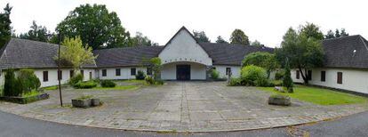 Vista de Villa Bogensee, residencia del ministro de propaganda de Hitler, Joseph Goebbels, cerca de Berl&iacute;n. 