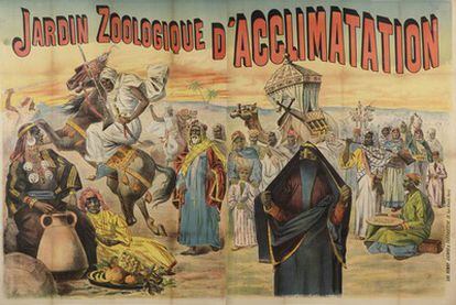 'Jardin zoologique d'acclimatation de Paris (Jardín zoológico de aclimatación de París)', obra de Henri Sicard et Farradesche de 1891.