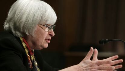 Janet Yellen, presidenta de la Reserva Federal de EE UU