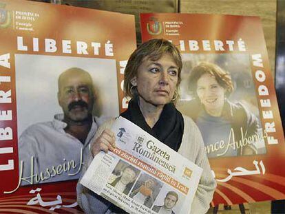 La periodista italiana Giuliana Sgrena permaneció un mes secuestrada en Bagdad.