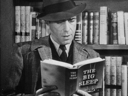 Humphrey Bogart en una escena de 'El sueño eterno'.