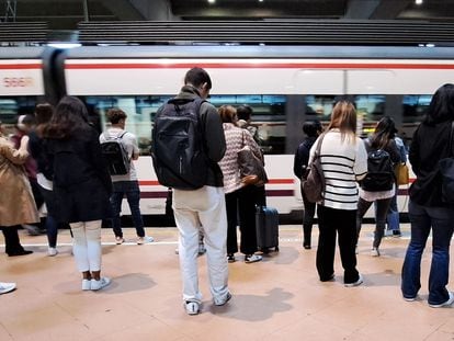 La estación madrileña de Atocha, el 18 de octubre de 2023.