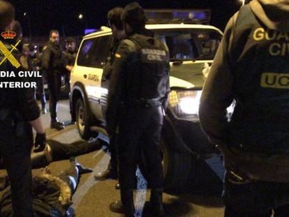 La Guardia Civil detiene a los presuntos autores del secuestro de un ciudadano