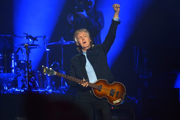 Paul McCartney, en un concierto en Londres en diciembre de 2018.