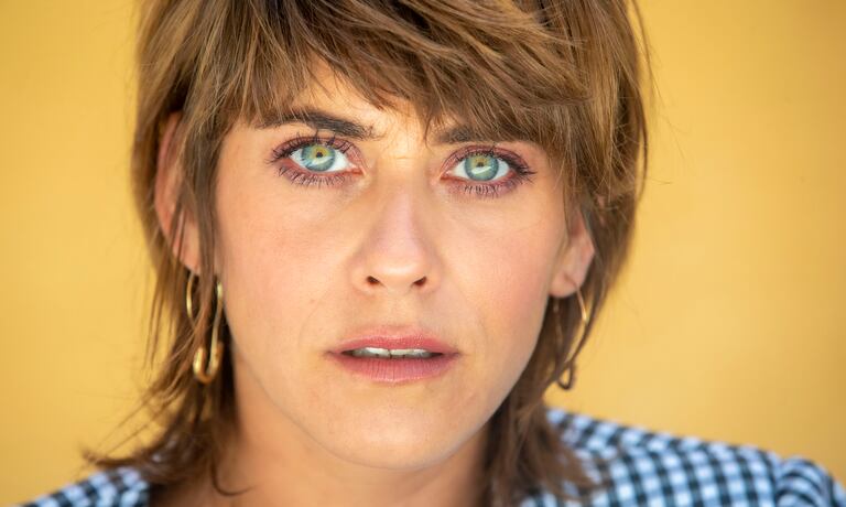 María León, actriz.