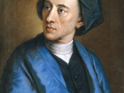 Alexander Pope by William Hoare (1739).