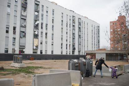 Los bloques ocupados de Cristóbal de Moura.