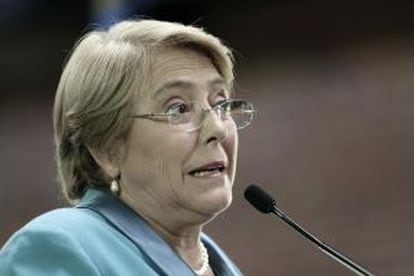 La directora ejecutiva de ONU Mujeres, Michelle Bachelet.