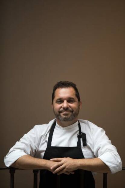 Víctor Hugo Tello, jefe de cocina del parador de La Granja (Segovia).