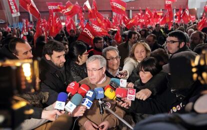 El secretario general de CC OO, Ignacio Fernández Toxo.
I
