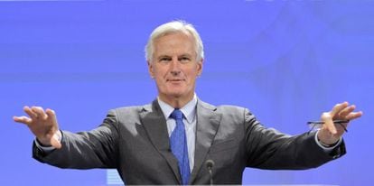 El comisario de Servicios Financieros, Michel Barnier.