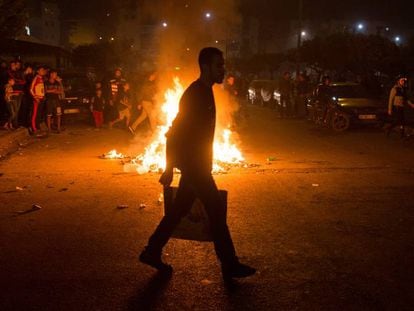 Incidentes entre j&oacute;venes marroqu&iacute;es e inmigrantes subsaharianos en Casablanca. 