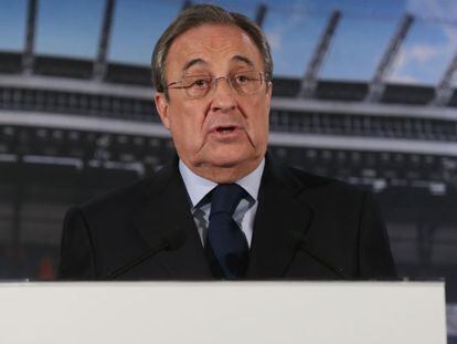 Florentinio Pérez, presidente del Real Madrid.