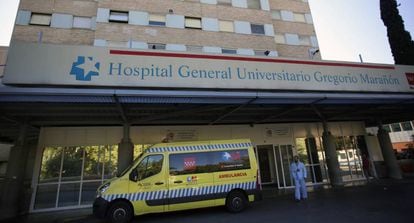 Fachada del hospital Gregorio Mara&ntilde;&oacute;n de Madrid. 