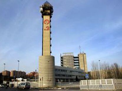 Edificio de Radio Televisión Valenciana ( RTVV) en Burjassot.