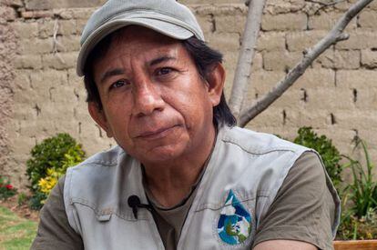 Oscar Olivera, portavoz de la Coordinadora de la Defensa del Agua y de la Vida.