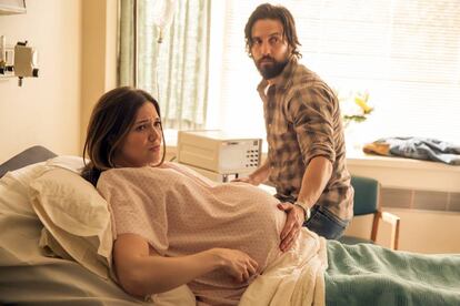 Mandy Moore y Milo Ventimiglia en ‘This is us’.