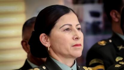 La Brigadier General Sandra Patricia Hernández Garzón.