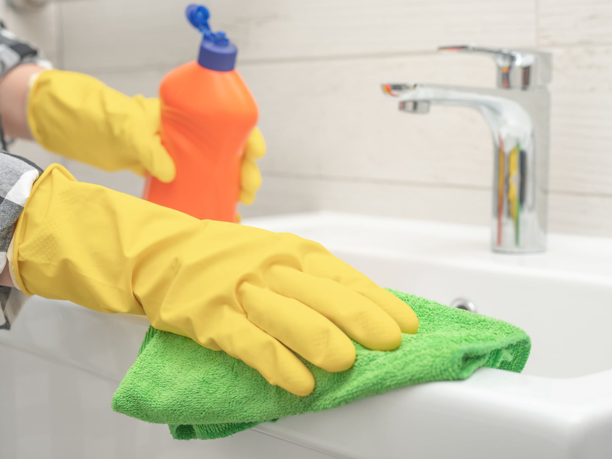 Tipos de guantes de limpieza