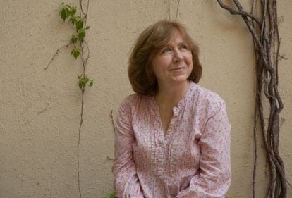 La escritora bielorrusa Svetlana Alexiyévich.