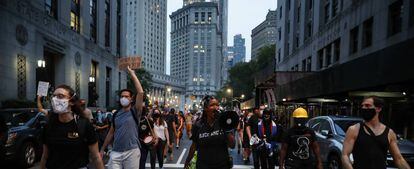 Manifestación del movimiento Black Lives Matter en Nueva York.