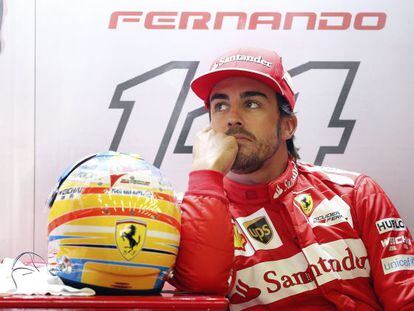 Fernando Alonso, en agosto pasado en B&eacute;lgica.