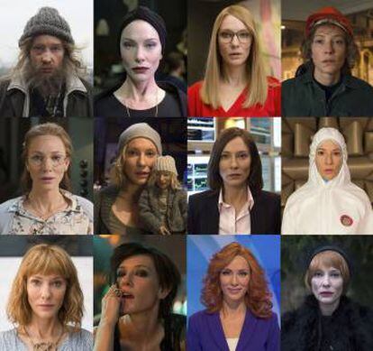 Cate Blanchett caracterizada como los 12 personajes de 'Manifesto', de Julian Rosefeldt.