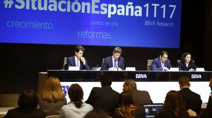 Jorge Sicilia y Rafael Domenech, responsables de BBVA Research