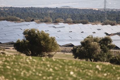 Planta fotovoltaica en Teruel (Aragón).
