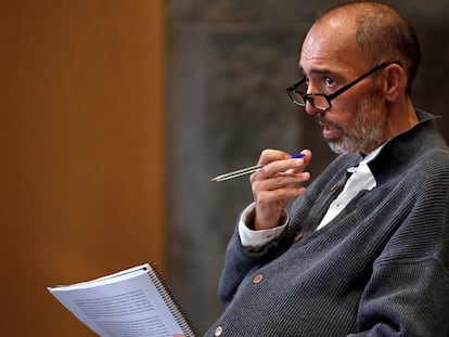 Natalio Grueso, en una sesión del juicio, en septiembre de 2019.